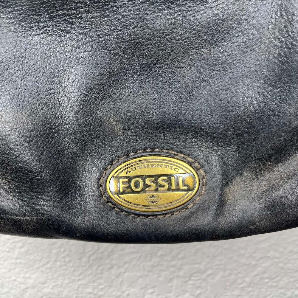 Fossil Black Crossbody Small Leather Bag - Picture 2 of 10